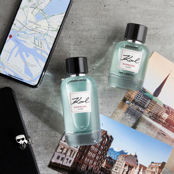 Karl HAMBURG ALSTER • KARL LAGERFELD • 60 ml • Eau de toilette pour homme  Scentia : Parfums et fragrances
