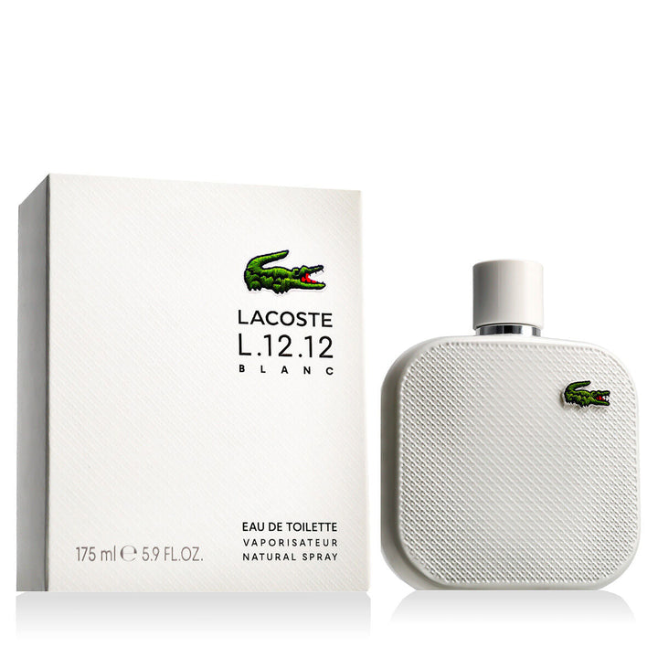 L.12.12 BLANC EAU DE TOILETTE pour homme • LACOSTE • 175 ml  Scentia : Parfums et fragrances
