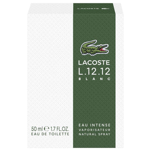 L.12.12 BLANC EAU INTENSE • LACOSTE • 50 ml • Eau de toilette intense pour homme  Scentia : Parfums et fragrances
