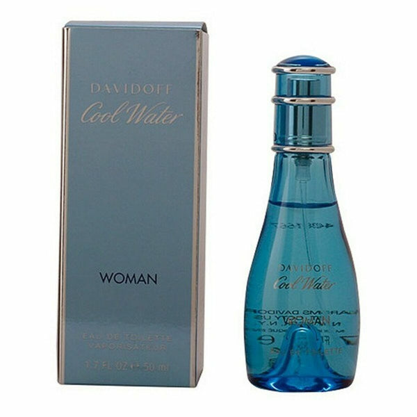 Cool Water WOMAN - EAU DE TOILETTE • DAVIDOFF • 50 ml • Eau de toilette pour femme, vaporisateur/natural spray  Scentia : Parfums et fragrances