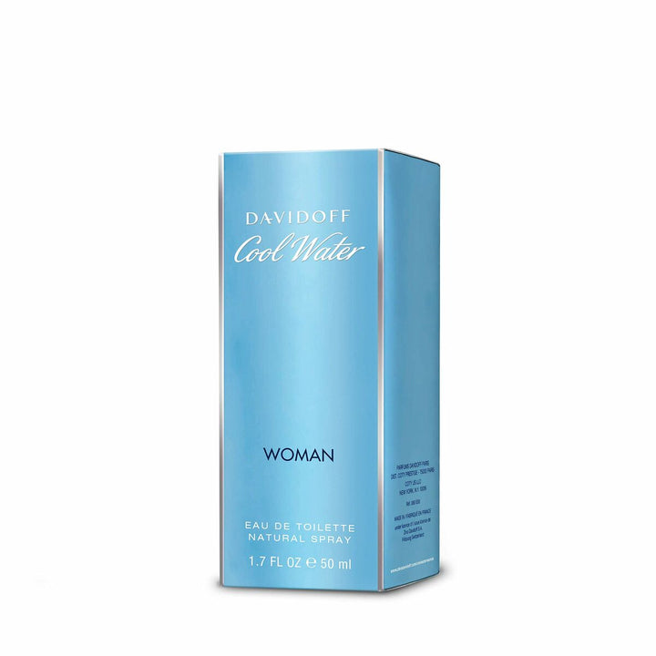 Cool Water WOMAN - EAU DE TOILETTE • DAVIDOFF • 50 ml • Eau de toilette pour femme, vaporisateur/natural spray  Scentia : Parfums et fragrances