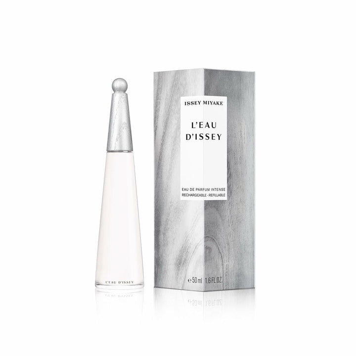 L'EAU D'ISSEY INTENSE • ISSEY MIYAKE • 50 ml (rechargeable) • Eau de parfum intense pour femme  Scentia : Parfums et fragrances