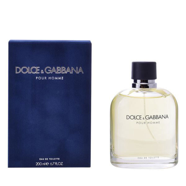 DOLCE & GABBANA POUR HOMME - EAU DE TOILETTE • DOLCE & GABBANA • 200 ml • Eau de toilette pour homme, vaporisateur/natural spray  Scentia : Parfums et fragrances