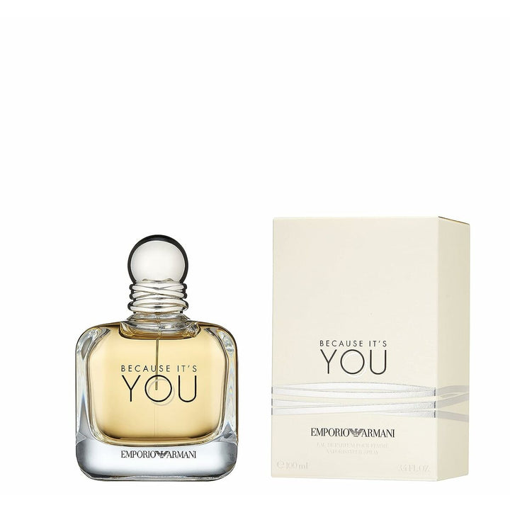 BECAUSE IT'S YOU • EMPORIO ARMANI • 100 ml • Eau de parfum pour femme, vaporisateur/natural spray  Scentia : Parfums et fragrances