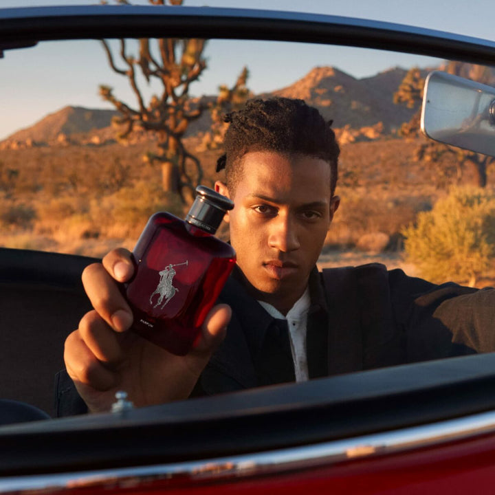 POLO RED - PARFUM • RALPH LAUREN • 75 ml (rechargeable) • Parfum pour homme, vaporisateur/spray rechargeable  Scentia : Parfums et fragrances