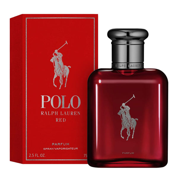 POLO RED - PARFUM • RALPH LAUREN • 75 ml (rechargeable) • Parfum pour homme, vaporisateur/spray rechargeable  Scentia : Parfums et fragrances
