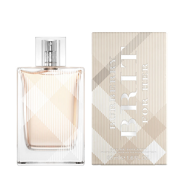 BURBERRY BRIT FOR HER Eau de toilette pour femme • BURBERRY • 50 ml  Scentia : Parfums et fragrances