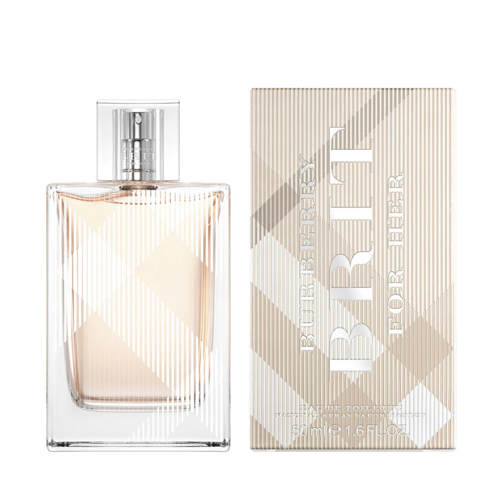 BURBERRY BRIT FOR HER Eau de toilette pour femme • BURBERRY • 50 ml  Scentia : Parfums et fragrances