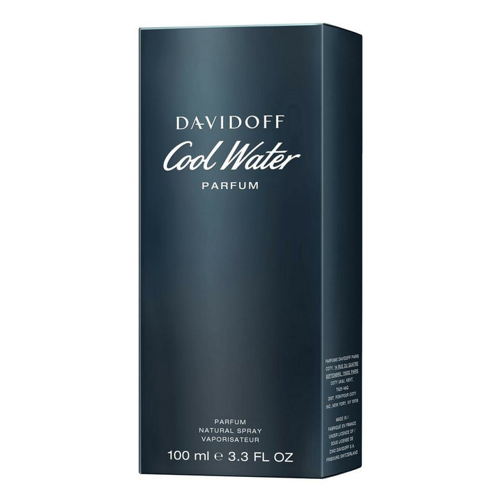 Cool Water PARFUM (pour lui) • DAVIDOFF • 100 ml • Parfum pour homme, vaporisateur/natural spray  Scentia : Parfums et fragrances