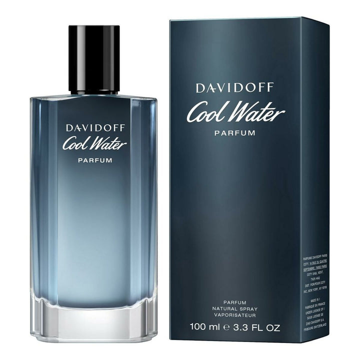 Cool Water PARFUM (pour lui) • DAVIDOFF • 100 ml • Parfum pour homme, vaporisateur/natural spray  Scentia : Parfums et fragrances