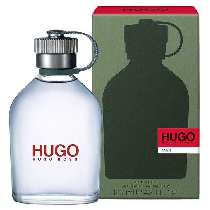 HUGO MAN • HUGO / HUGO BOSS • 125 ml • Eau de toilette pour homme, vaporisateur/natural spray  Scentia : Parfums et fragrances