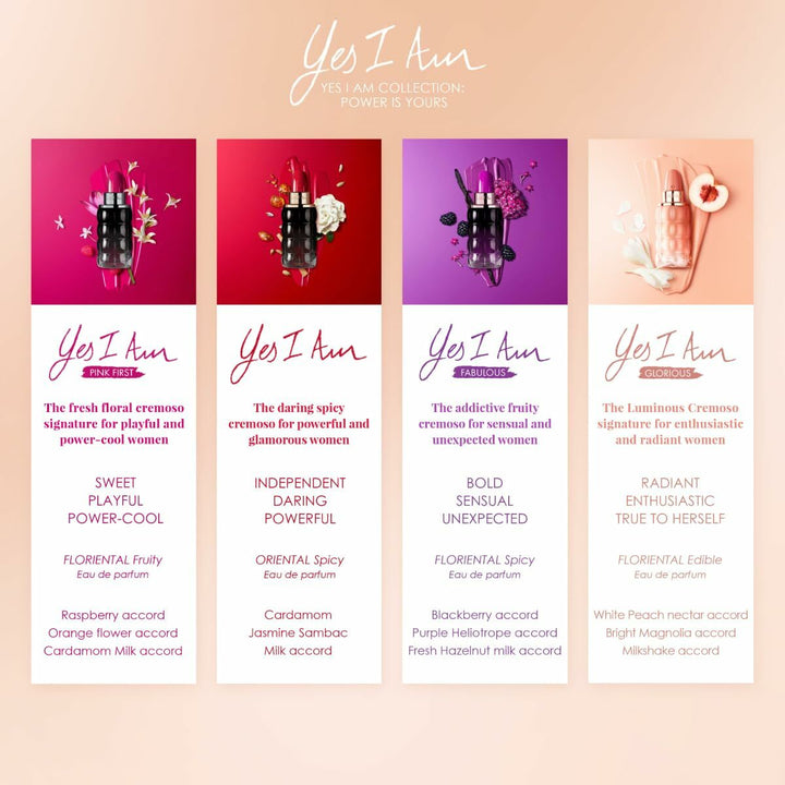 Yes I Am • CACHAREL • 75 ml • Eau de parfum pour femme  Scentia : Parfums et fragrances