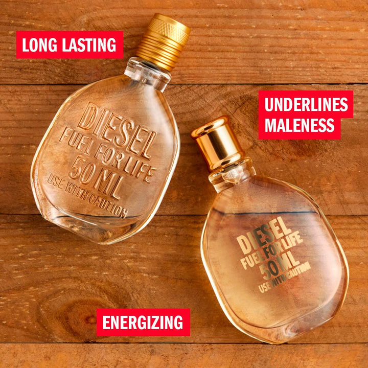 FUEL FOR LIFE (POUR HOMME) • DIESEL • 50 ml • Eau de toilette pour homme, vaporisateur/natural spray  Scentia : Parfums et fragrances