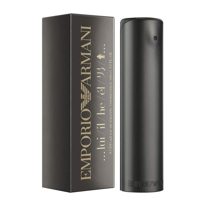 ...lui/il/he/él/... • EMPORIO ARMANI • 100 ml • Eau de toilette pour homme, vaporisateur/spray  Scentia : Parfums et fragrances