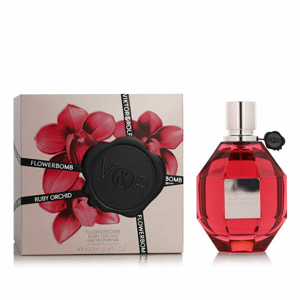 FLOWERBOMB RUBY ORCHID •  VIKTOR & ROLF • 100 ml • Eau de parfum intense pour femme, vaporisateur/spray  Scentia : Parfums et fragrances