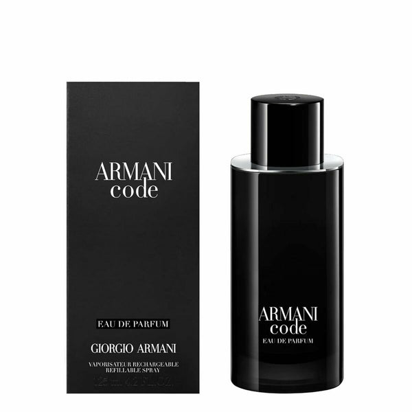 ARMANI code - EAU DE PARFUM (pour homme/for man) • GIORGIO ARMANI • 125 ml (rechargeable) • Eau de parfum pour homme, vaporisateur/natural spray  Scentia : Parfums et fragrances