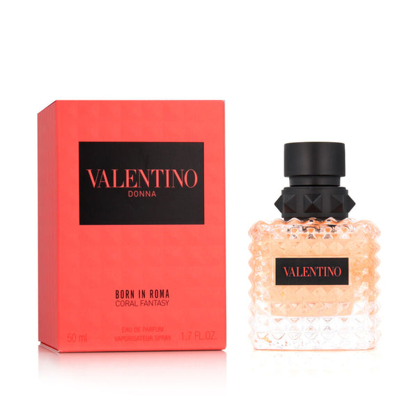 BORN IN ROMA - CORAL FANTASY • VALENTINO Donna • 50 ml • Eau de parfum pour femme, vaporisateur/natural spray  Scentia : Parfums et fragrances