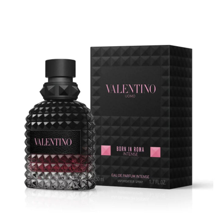 BORN IN ROMA INTENSE • VALENTINO Uomo • 50 ml • Eau de parfum intense pour homme  Scentia : Parfums et fragrances