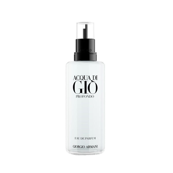 ACQUA DI GIO PROFONDO (recharge) • GIORGIO ARMANI • 150 ml • Eau de parfum pour homme, recharge/refill  Scentia : Parfums et fragrances