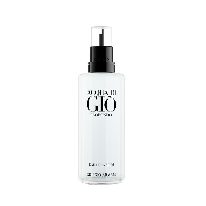 ACQUA DI GIO PROFONDO (recharge) • GIORGIO ARMANI • 150 ml • Eau de parfum pour homme, recharge/refill  Scentia : Parfums et fragrances