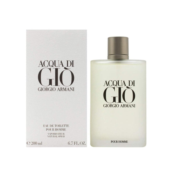 ACQUA DI GIO - EAU DE TOILETTE • GIORGIO ARMANI • 200 ml • Eau de toilette pour homme, vaporisateur spray  Scentia : Parfums et fragrances