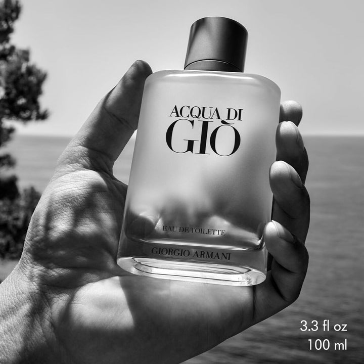 ACQUA DI GIO - EAU DE TOILETTE • GIORGIO ARMANI • 100 ml • Eau de toilette pour homme, vaporisateur spray  Scentia : Parfums et fragrances