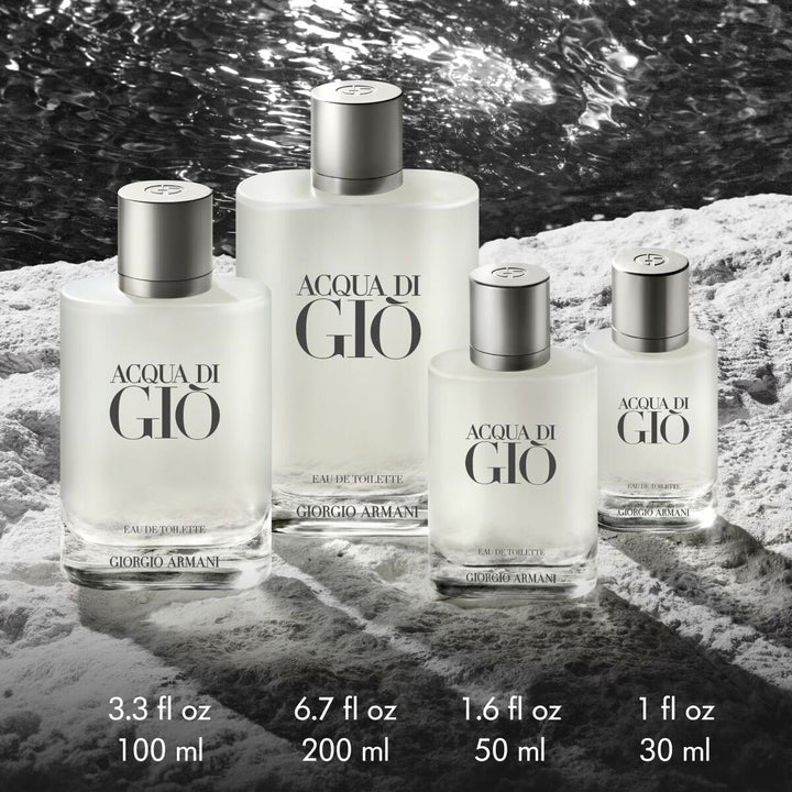ACQUA DI GIO - EAU DE TOILETTE • GIORGIO ARMANI • 100 ml • Eau de toilette pour homme, vaporisateur spray  Scentia : Parfums et fragrances