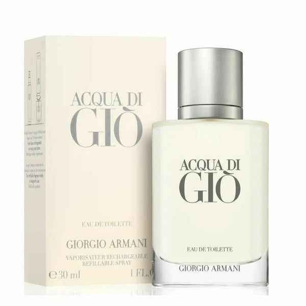 ACQUA DI GIO - EAU DE TOILETTE • GIORGIO ARMANI • 30 ml • Eau de toilette pour homme, vaporisateur spray  Scentia : Parfums et fragrances