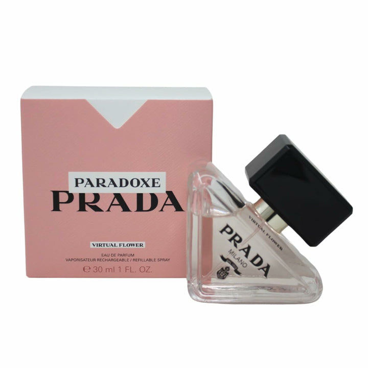 PARADOXE VIRTUAL FLOWERS • PRADA, Milano • 30 ml (rechargeable) • Eau de parfum pour femme, vaporisateur/spray rechargeable  Scentia : Parfums et fragrances