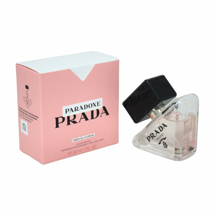 PARADOXE VIRTUAL FLOWERS • PRADA, Milano • 30 ml (rechargeable) • Eau de parfum pour femme, vaporisateur/spray rechargeable  Scentia : Parfums et fragrances