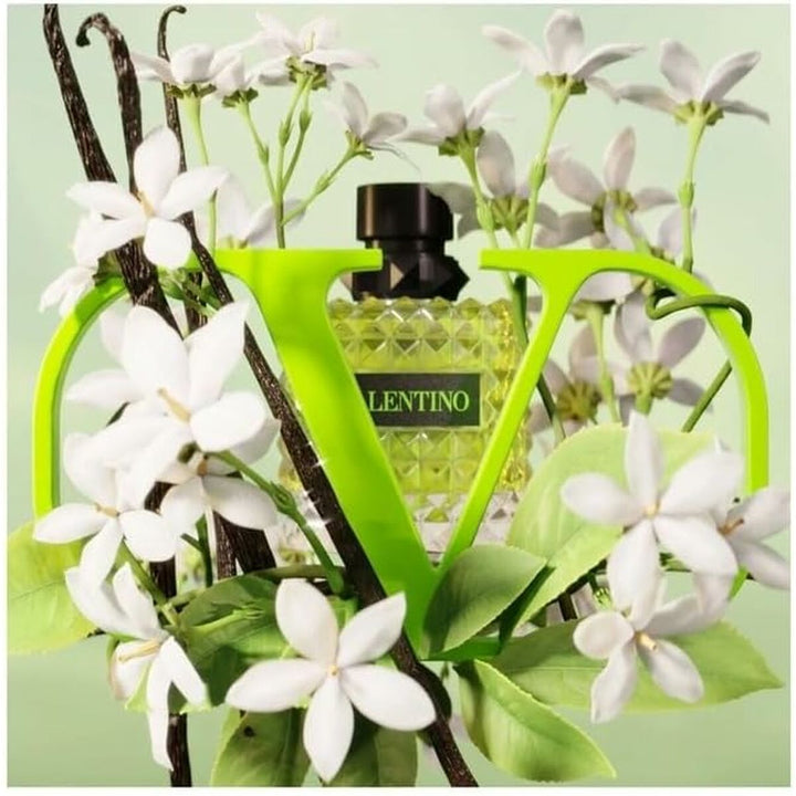 BORN IN ROMA - GREEN STRAVAGANZA • VALENTINO Donna • 50 ml • Eau de parfum pour femme, vaporisateur/natural spray  Scentia : Parfums et fragrances