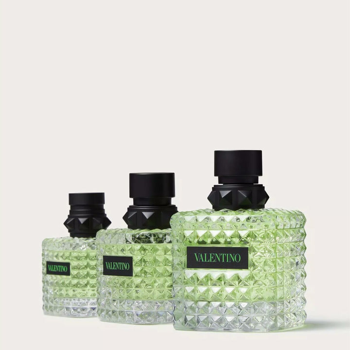 BORN IN ROMA - GREEN STRAVAGANZA • VALENTINO Donna • 100 ml • Eau de parfum pour femme, vaporisateur/natural spray  Scentia : Parfums et fragrances