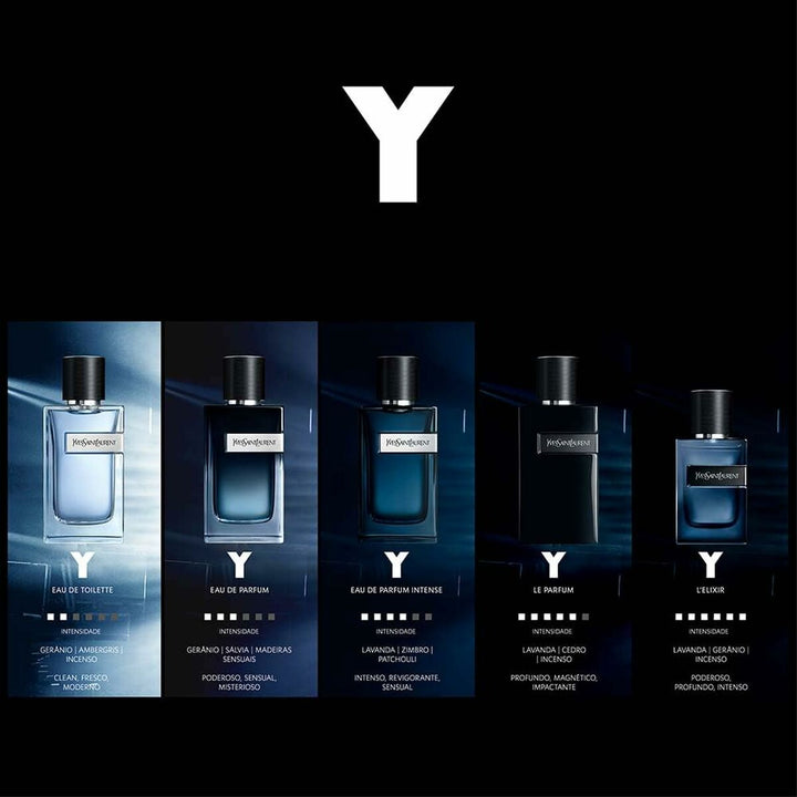 Y L'ELIXIR • YVES SAINT LAURENT - YSL • 60 ml • Parfum concentré pour homme  Scentia : Parfums et fragrances