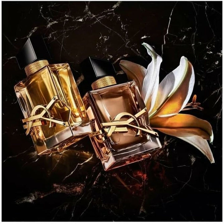 LIBRE FLOWERS & FLAMES • YVES SAINT LAURENT - YSL • 50 ml • EAU DE PARFUM FLORALE pour femme  Scentia : Parfums et fragrances