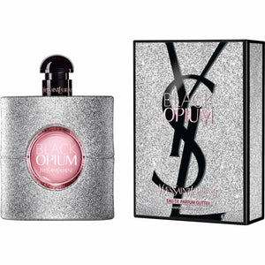 BLACK OPIUM GLITTER • YVES SAINT LAURENT - YSL • 90 ml • Eau de parfum glitter pour femme  Scentia : Parfums et fragrances