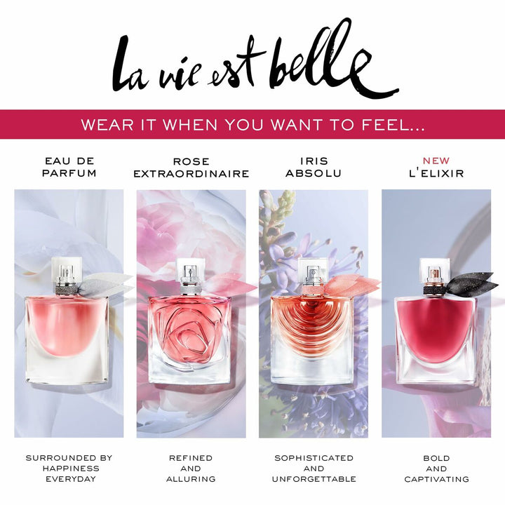 Recharge La vie est belle L'ELIXIR • LANCÔME Paris • 100 ml • L'EAU DE PARFUM pour femme  Scentia : Parfums et fragrances
