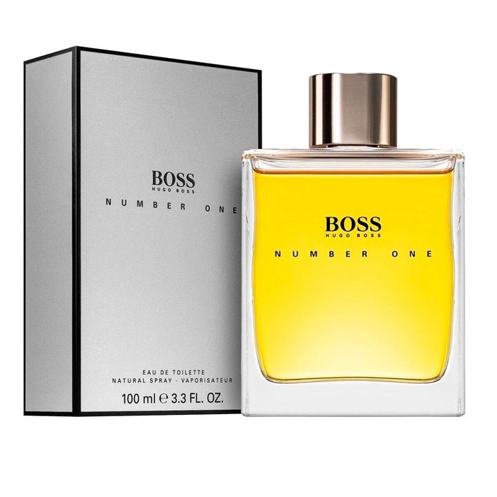 NUMBER ONE • BOSS / HUGO BOSS • 100 ml • Eau de toilette pour homme, vaporisateur/natural spray  Scentia : Parfums et fragrances