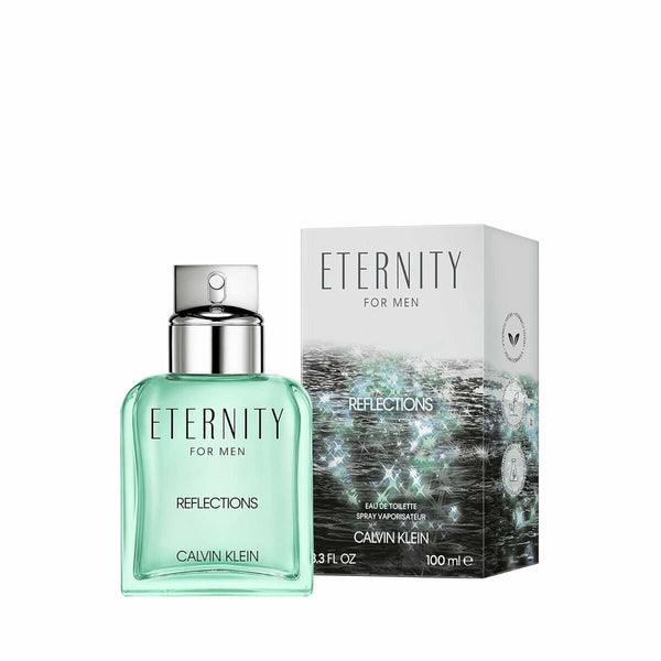 ETERNITY FOR MEN - REFLECTIONS • Calvin Klein • 100 ml • Eau de toilette pour homme, vaporisateur/spray  Scentia : Parfums et fragrances