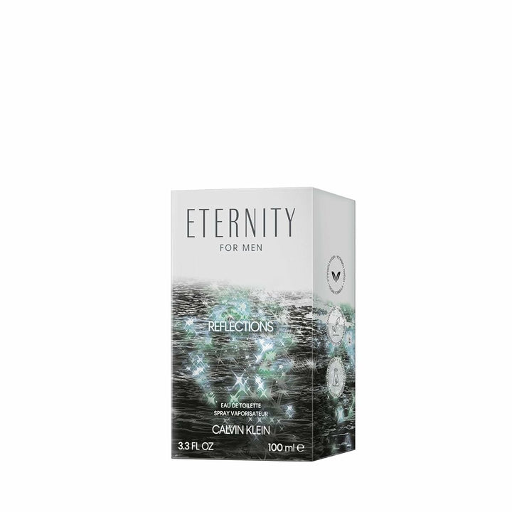 ETERNITY FOR MEN - REFLECTIONS • Calvin Klein • 100 ml • Eau de toilette pour homme, vaporisateur/spray  Scentia : Parfums et fragrances