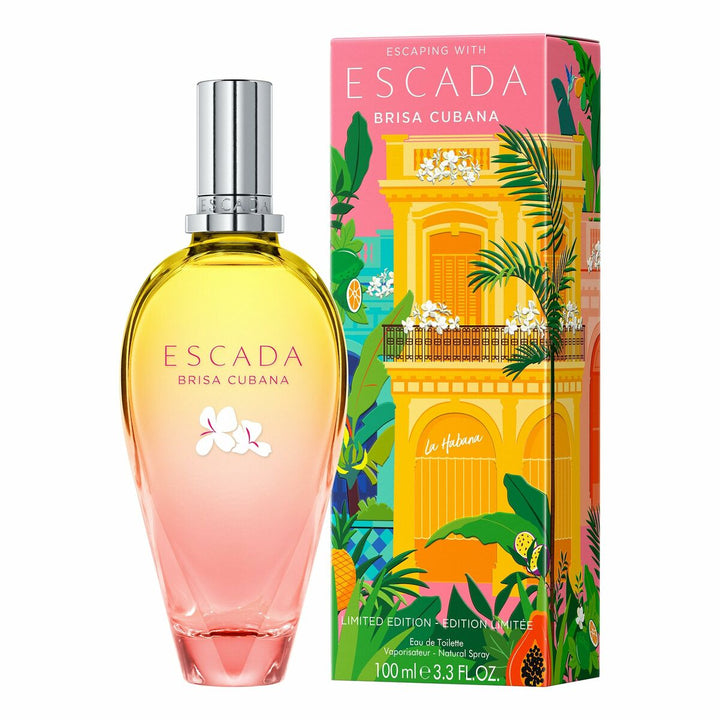 BRISA CUBANA (LIMITED EDITION) - Coll. ESCAPING WITH ESCADA • ESCADA • 100 ml • Eau de toilette pour femme, vaporisateur/natural spray  Scentia : Parfums et fragrances