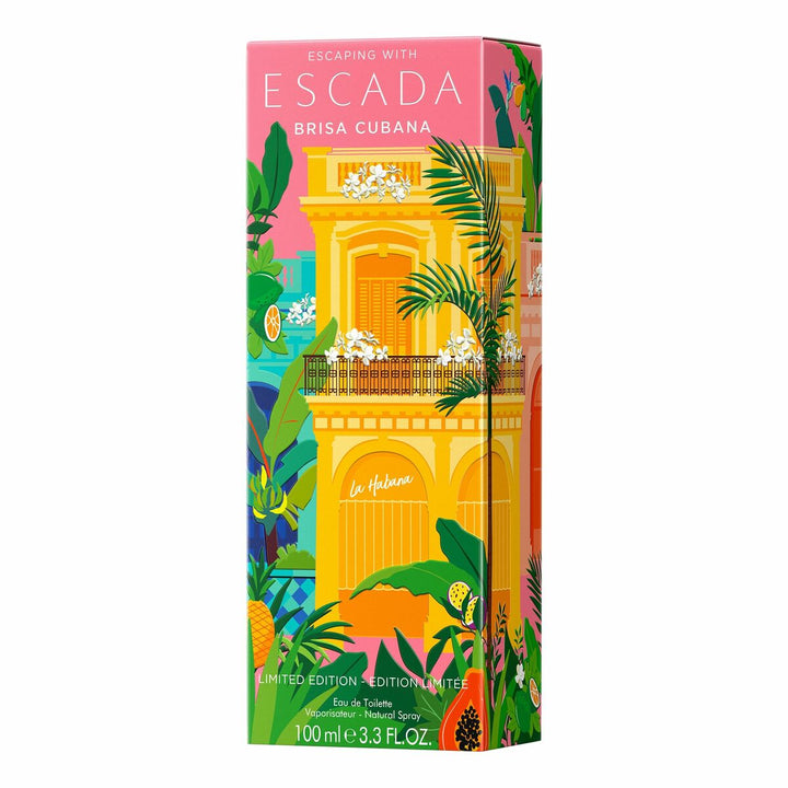 BRISA CUBANA (LIMITED EDITION) - Coll. ESCAPING WITH ESCADA • ESCADA • 100 ml • Eau de toilette pour femme, vaporisateur/natural spray  Scentia : Parfums et fragrances