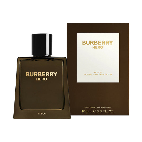BURBERRY HERO PARFUM pour homme • BURBERRY • 100 ml (rechargeable)  Scentia : Parfums et fragrances