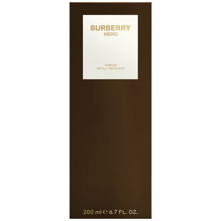 Recharge BURBERRY HERO PARFUM pour homme • BURBERRY • 200 ml  Scentia : Parfums et fragrances