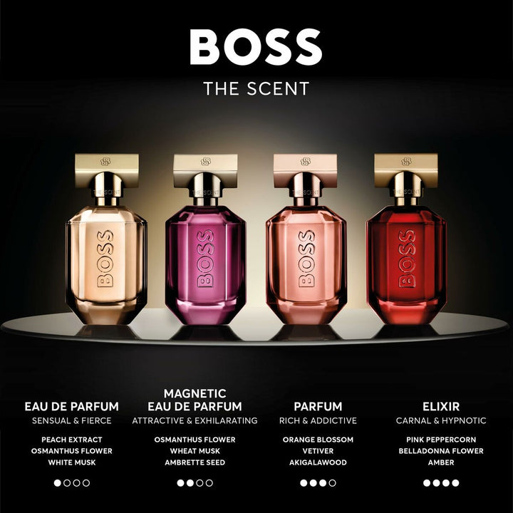 THE SCENT FOR HER MAGNETIC • BOSS (HUGO BOSS) • 50 ml • Eau de parfum pour femme  Scentia : Parfums et fragrances