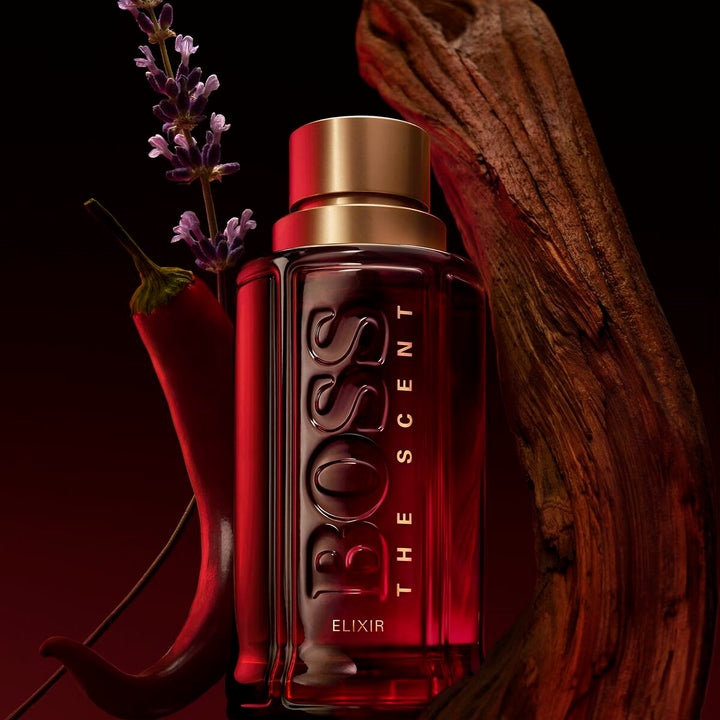THE SCENT ELIXIR • BOSS (HUGO BOSS) • 50 ml • PARFUM INTENSE pour homme  Scentia : Parfums et fragrances
