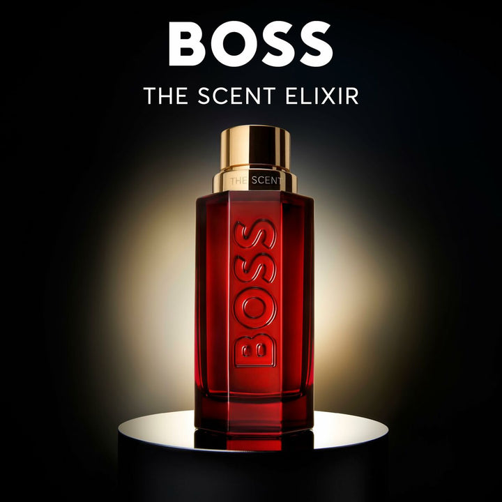 THE SCENT ELIXIR • BOSS (HUGO BOSS) • 100 ml • PARFUM INTENSE pour homme  Scentia : Parfums et fragrances