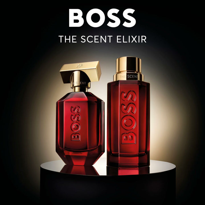 THE SCENT ELIXIR • BOSS (HUGO BOSS) • 100 ml • PARFUM INTENSE pour homme  Scentia : Parfums et fragrances