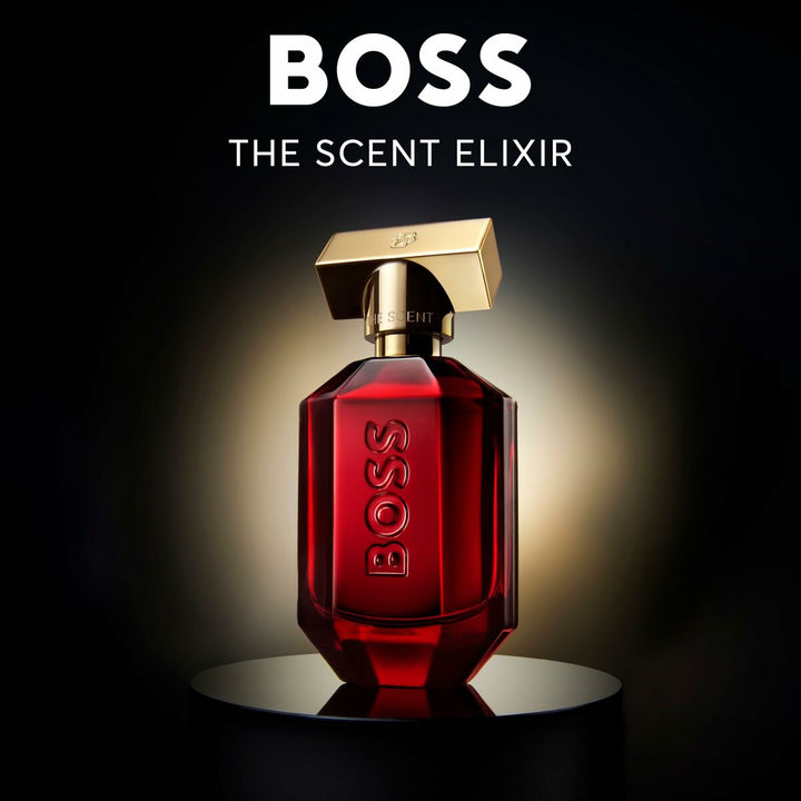 THE SCENT FOR HER ELIXIR • BOSS (HUGO BOSS) • 30 ml • PARFUM INTENSE pour femme  Scentia : Parfums et fragrances