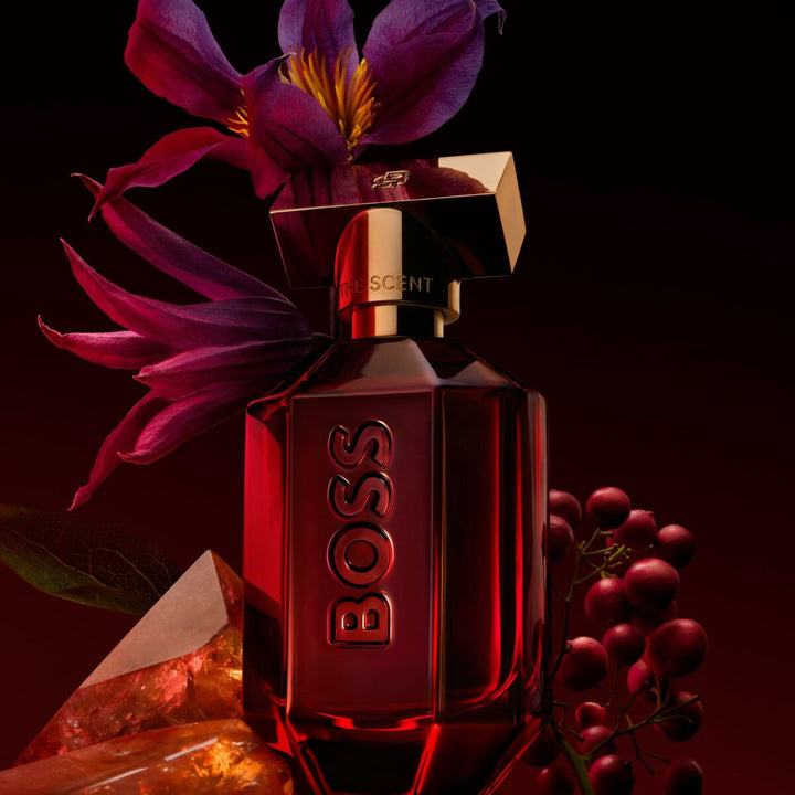 THE SCENT FOR HER ELIXIR • BOSS (HUGO BOSS) • 30 ml • PARFUM INTENSE pour femme  Scentia : Parfums et fragrances