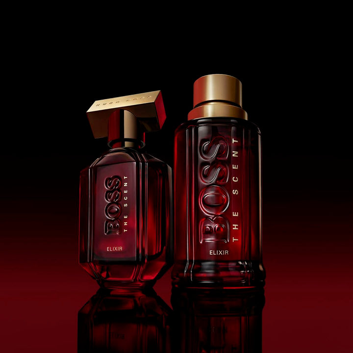 THE SCENT FOR HER ELIXIR • BOSS (HUGO BOSS) • 50 ml • PARFUM INTENSE pour femme  Scentia : Parfums et fragrances